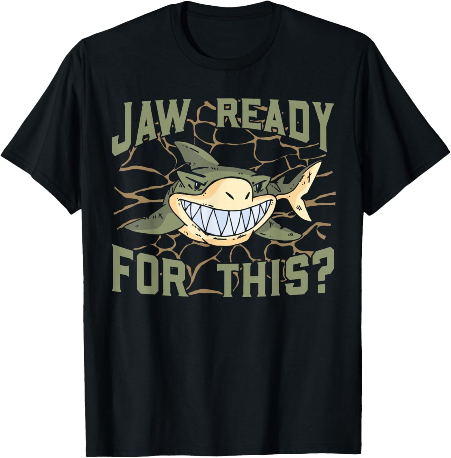 Jaw Ready For This? T-Shirt - T-Shirt | Black