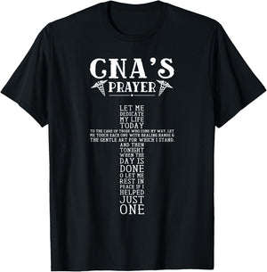Cna's Prayer Let Me Dedicate My Life Pride T-Shirt - T-Shirt | Black