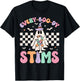 Sped Teacher Halloween Everybody Stims Special Education ABA T-Shirt - T-Shirt | Black