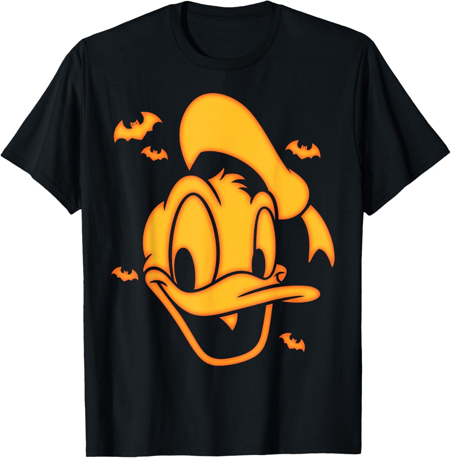 Disney Mickey & Friends Halloween Donald Carving T-Shirt - T-Shirt | Black