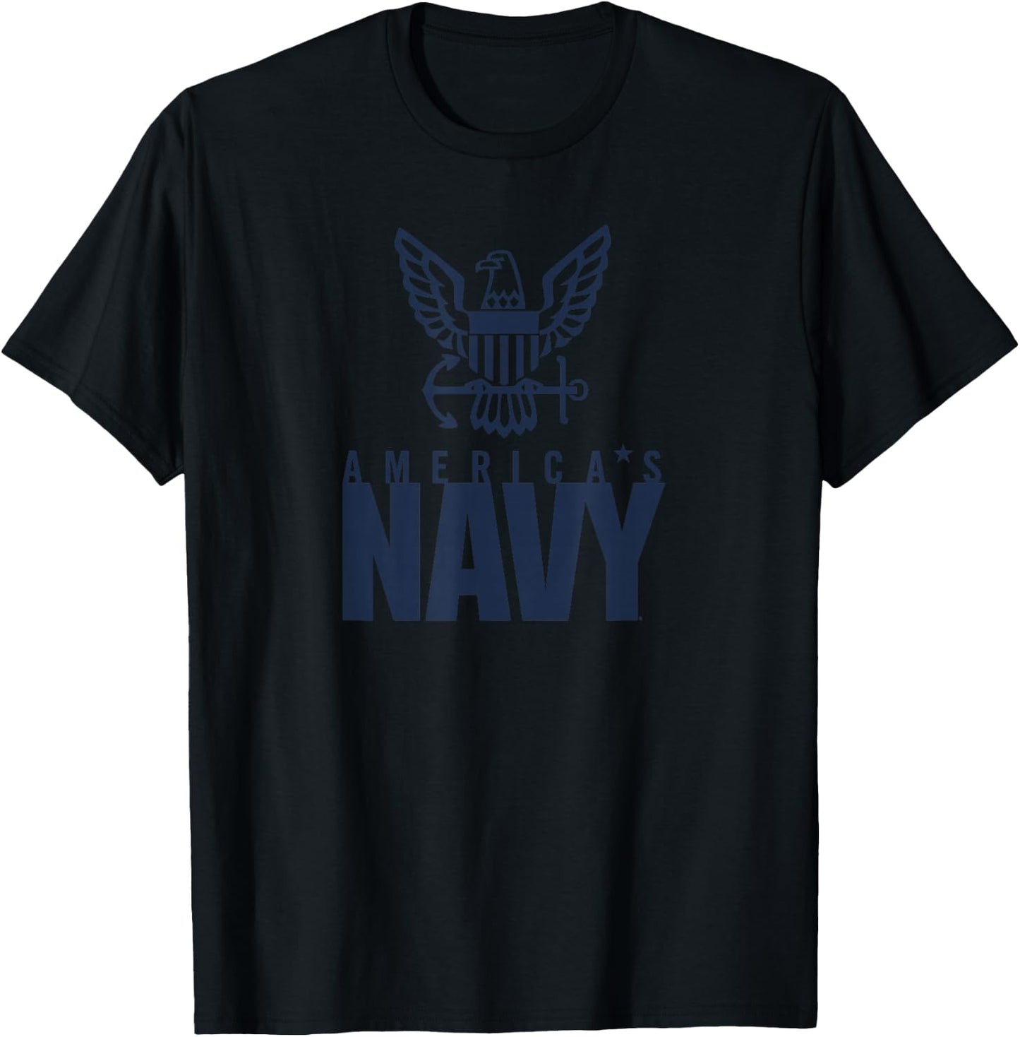 U.S. Navy Eagle Logo T-Shirt - T-Shirt | Black