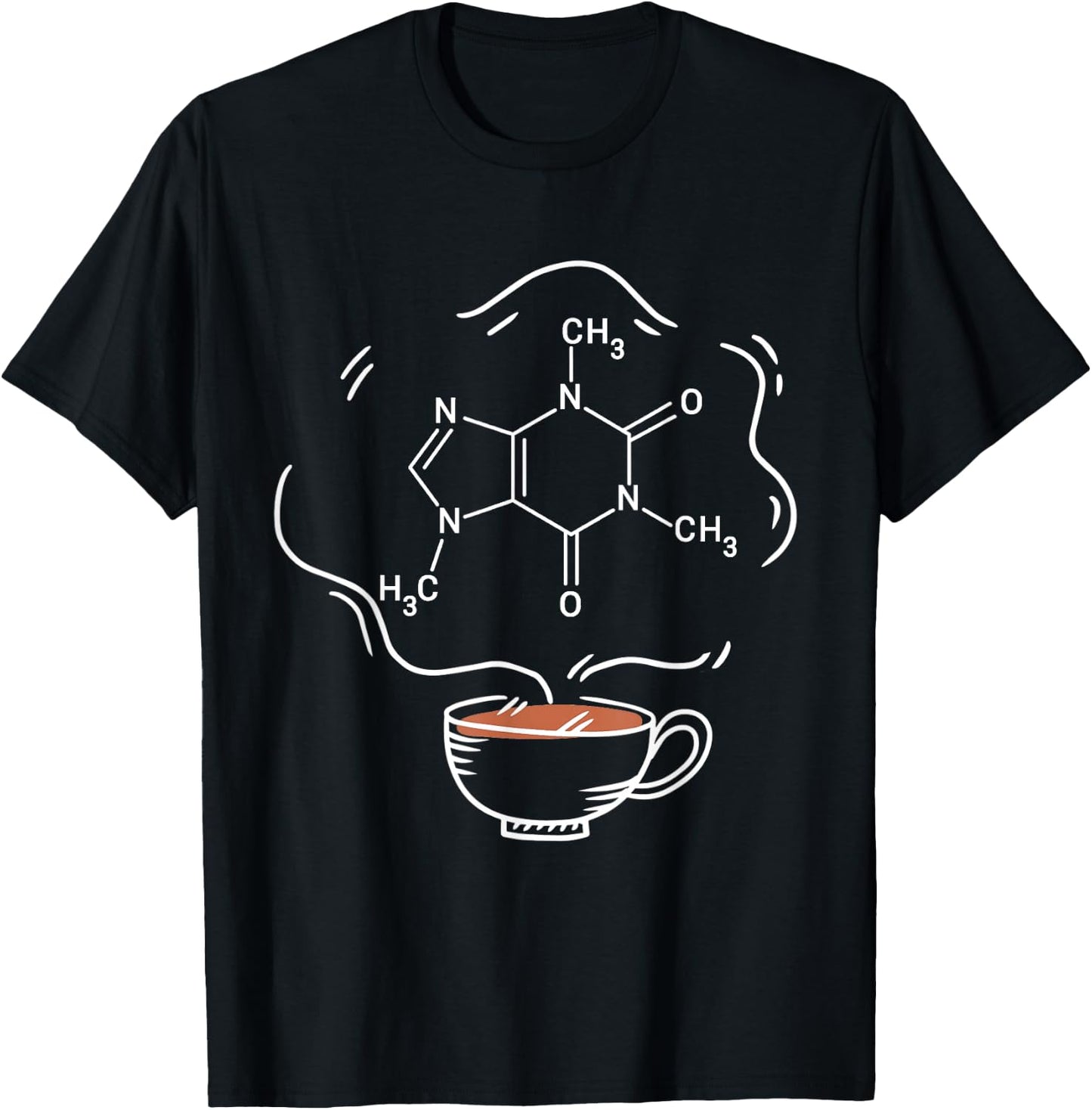 Cappuccino Fan Espresso Lover Caffeine Barista T-Shirt - T-Shirt | Black