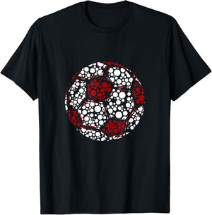 International Dot Day Happy Polka Dot Soccer Lover Sport T-Shirt - T-Shirt | Black