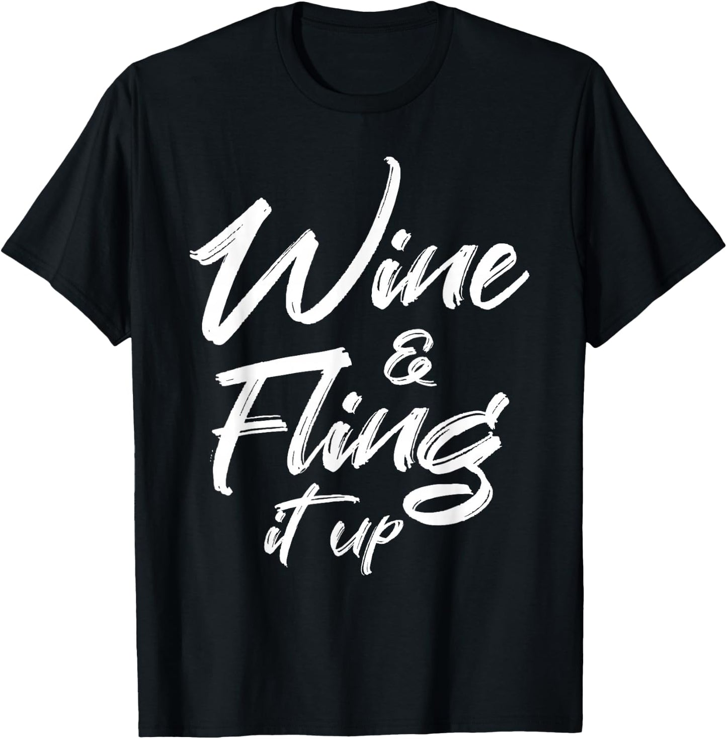 Wine und Spinner Funny Soca Party Gift T-Shirt - T-Shirt | Black