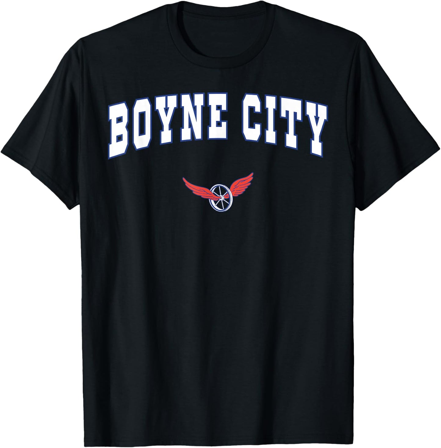 Boyne City High School Ramblers T-Shirt - T-Shirt | Black
