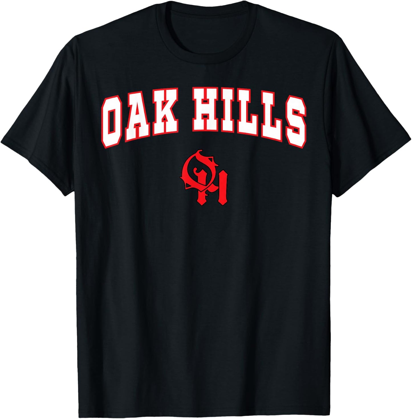 Oak Hills High School Highlanders C2 T-Shirt - T-Shirt | Black