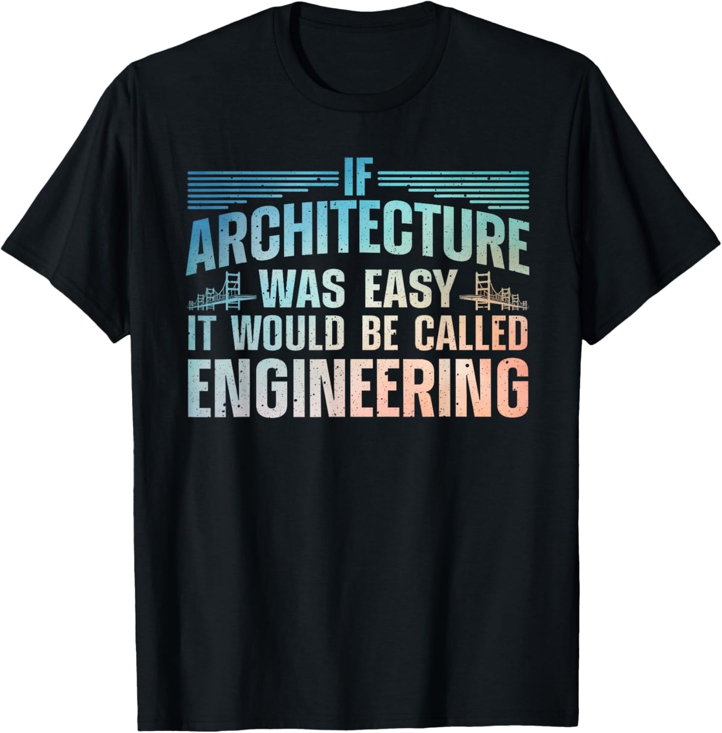 Funny Architecture Art Women Architect Student Lover T-Shirt - T-Shirt | Black