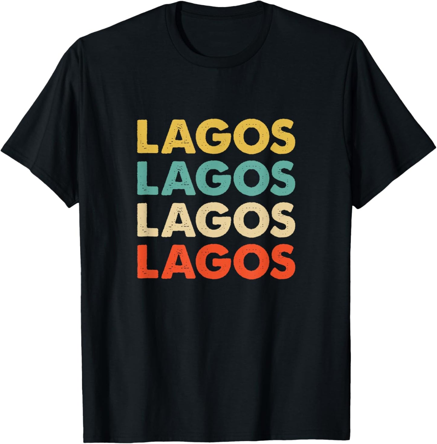 Lagos Nigeria T-Shirt - T-Shirt | Black