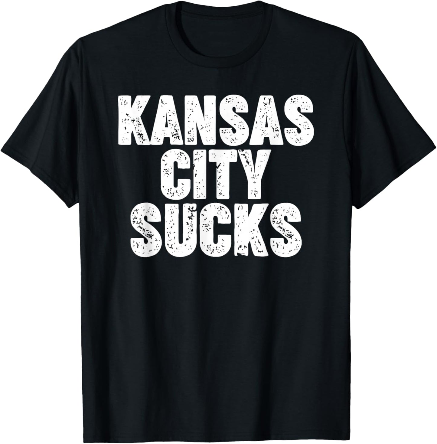 Kansas City Sucks T-Shirt - T-Shirt | Black