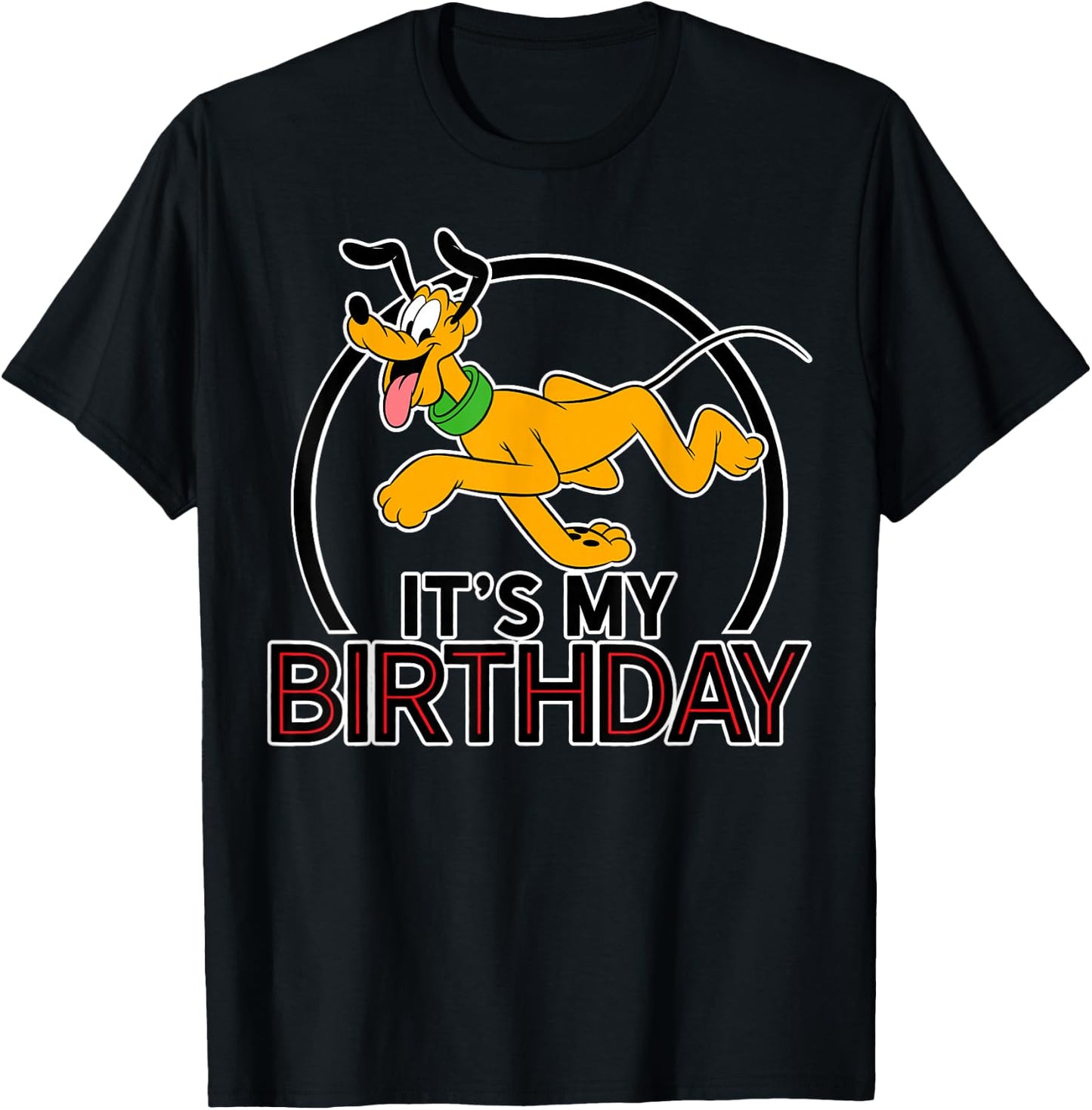 Pluto - Birthday T-Shirt - T-Shirt | Black