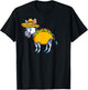 Donkey Taco Hilarious Burro Design for Cinco de Mayo T-Shirt - T-Shirt | Black