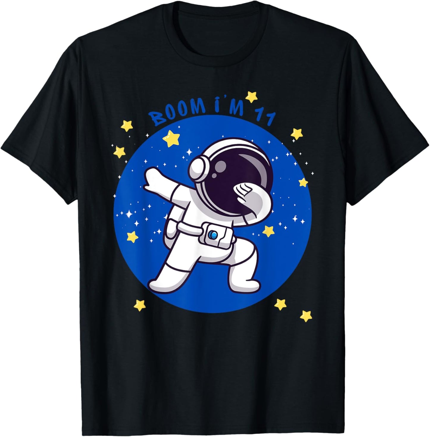 BOOM I'M 11! 11 Year Old Birthday Gear T-Shirt - T-Shirt | Black