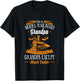 Funny Model Railroad Train Cool Grandpa Grandparent Gift T-Shirt - T-Shirt | Black