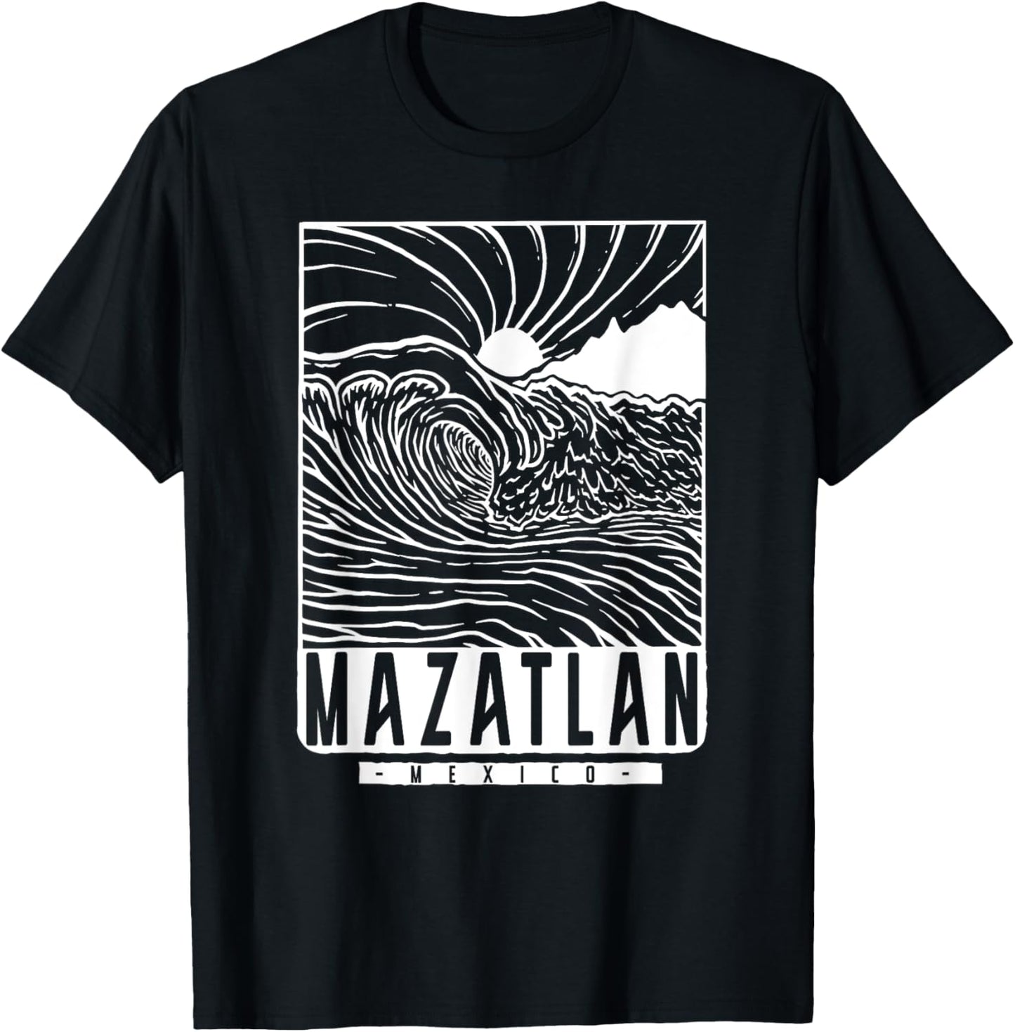 Mazatlán Mexico T-Shirt - T-Shirt | Black