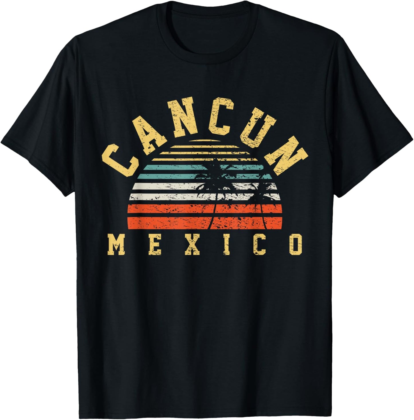 Cancun Mexico T-Shirt - T-Shirt | Black