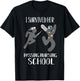 I Survived Her Passing Nursing School Gifts Him Boyfriend T-Shirt - T-Shirt | Black