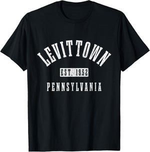 Levittown Pennsylvania Pride T-Shirt - T-Shirt | Black