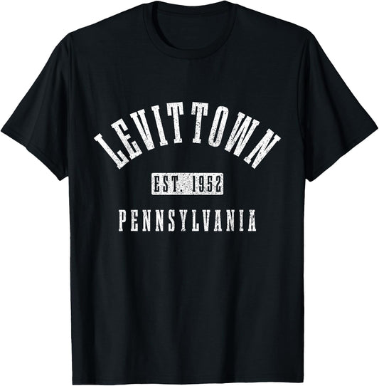 Levittown Pennsylvania Pride T-Shirt - T-Shirt | Black