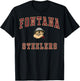 Fontana High School Steelers C1 T-Shirt - T-Shirt | Black