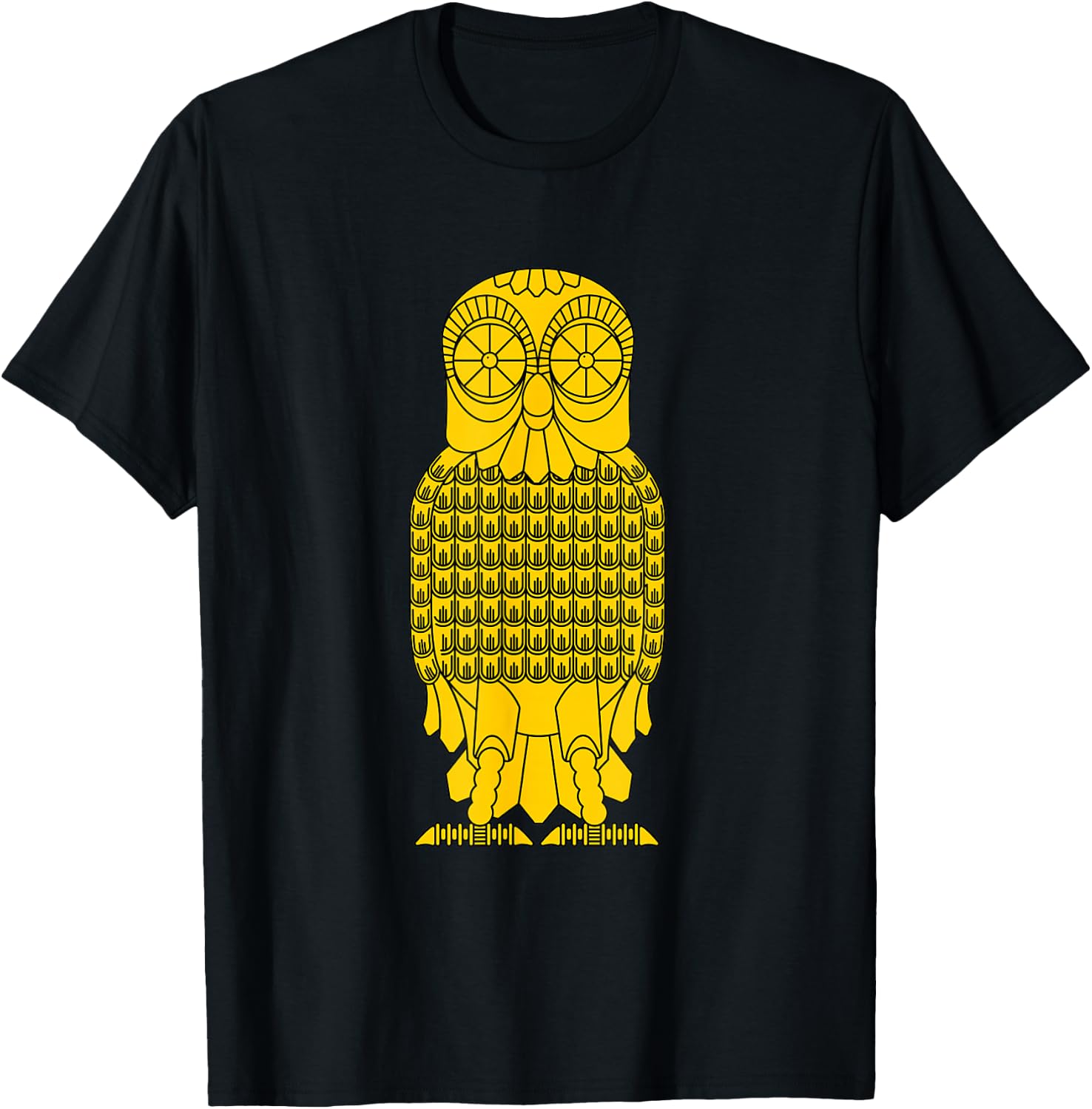 Bubo the Owl T-Shirt - T-Shirt | Black