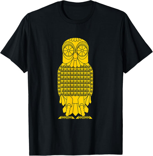 Bubo the Owl T-Shirt - T-Shirt | Black