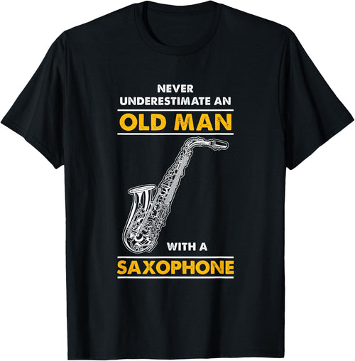Never Underestimate An Old Man With A Saxophone