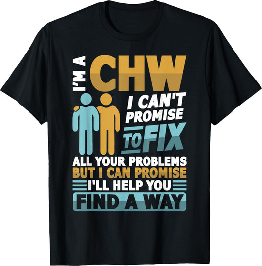 CHW Community health worker T-Shirt - T-Shirt | Black
