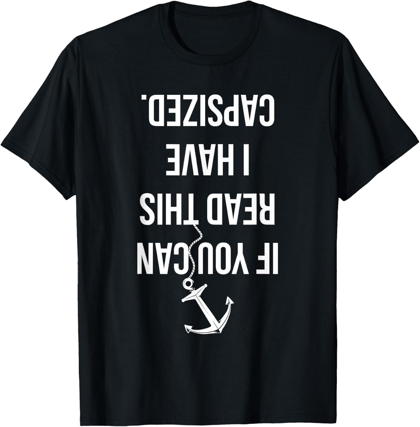 Funny Sailing Nautical Boating Sailboat Lover Gift Men Women T-Shirt - T-Shirt | Black