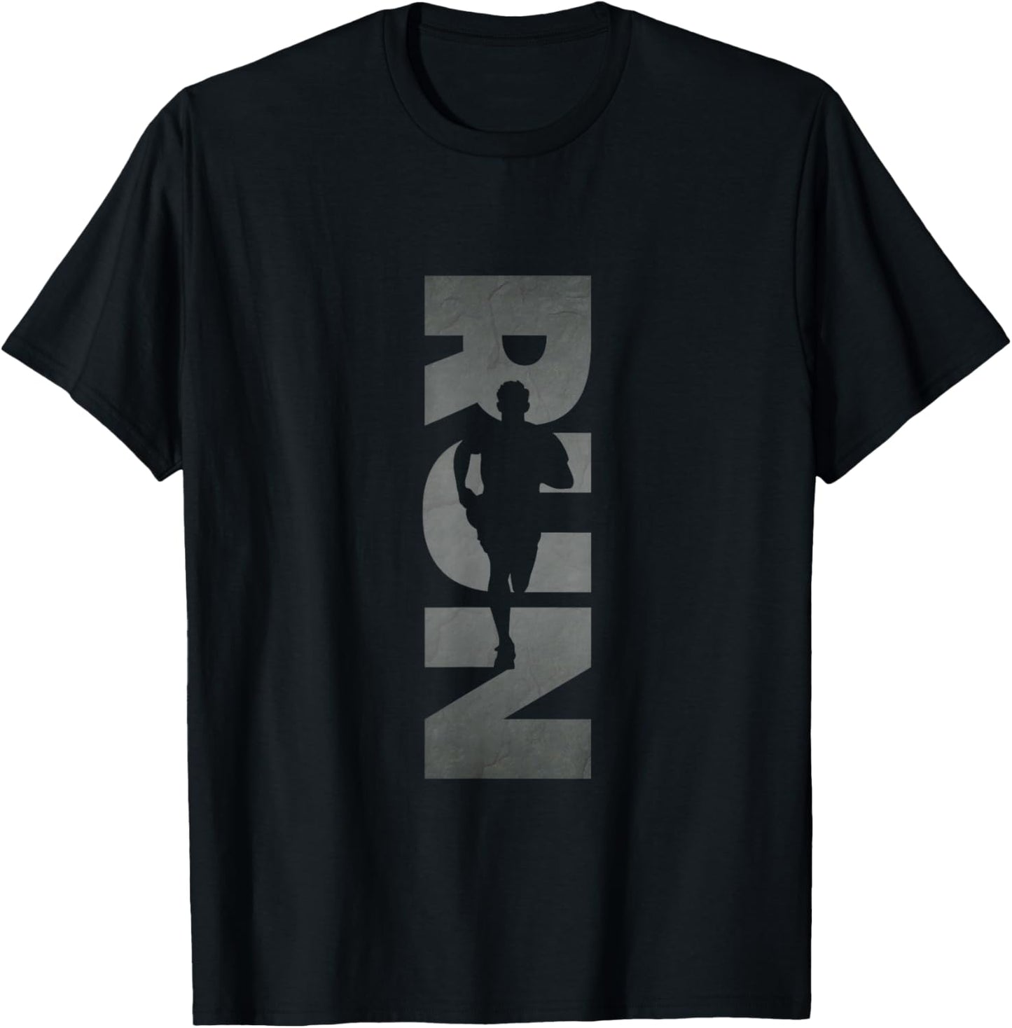 Run Runner Running T-Shirt - T-Shirt | Black