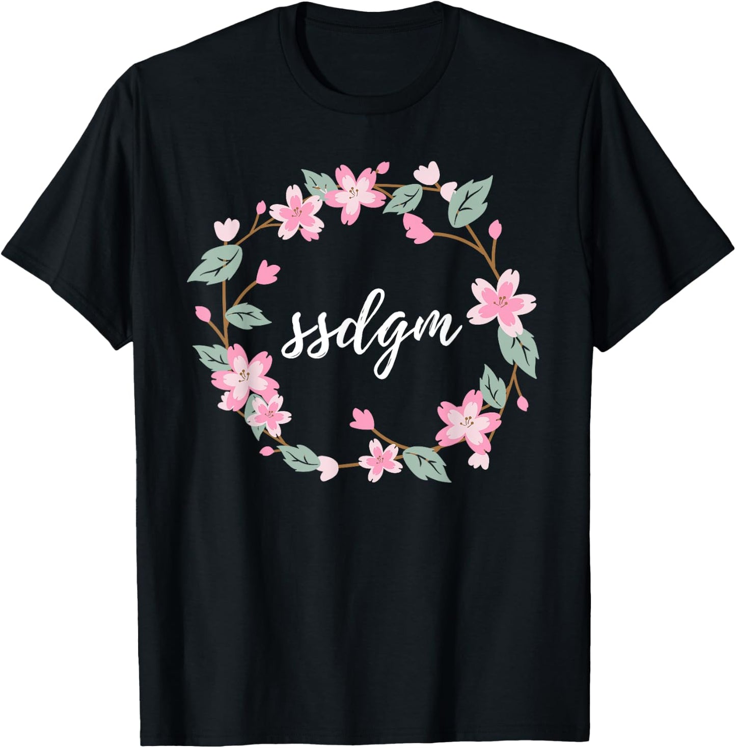SSDGM Murderino Funny My Favorite True Crime Murder Podcast T-Shirt - T-Shirt | Black