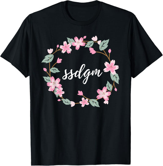 SSDGM Murderino Funny My Favorite True Crime Murder Podcast T-Shirt - T-Shirt | Black