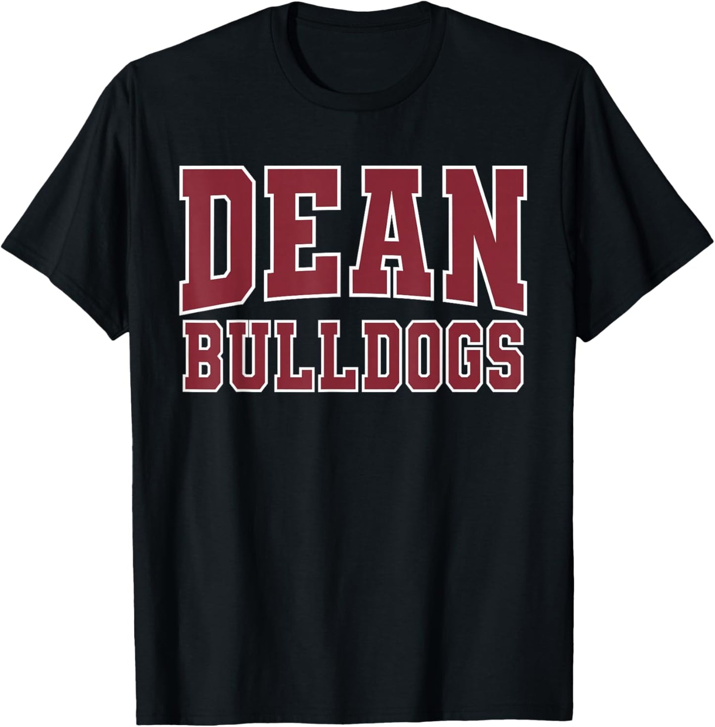 Dean College Bulldogs Apparel Sports Fan T-Shirt - T-Shirt | Black