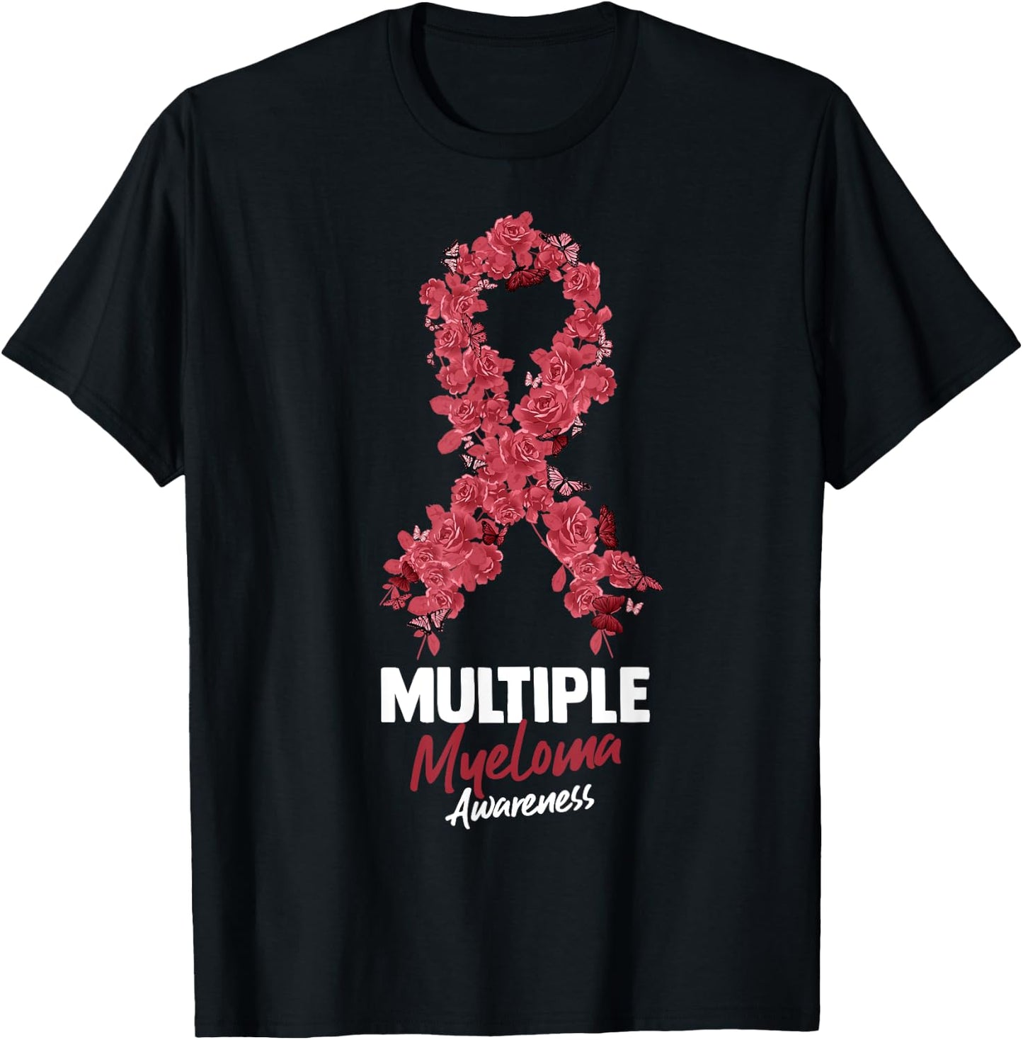 Multiple Myeloma Awareness T-Shirt - T-Shirt | Black