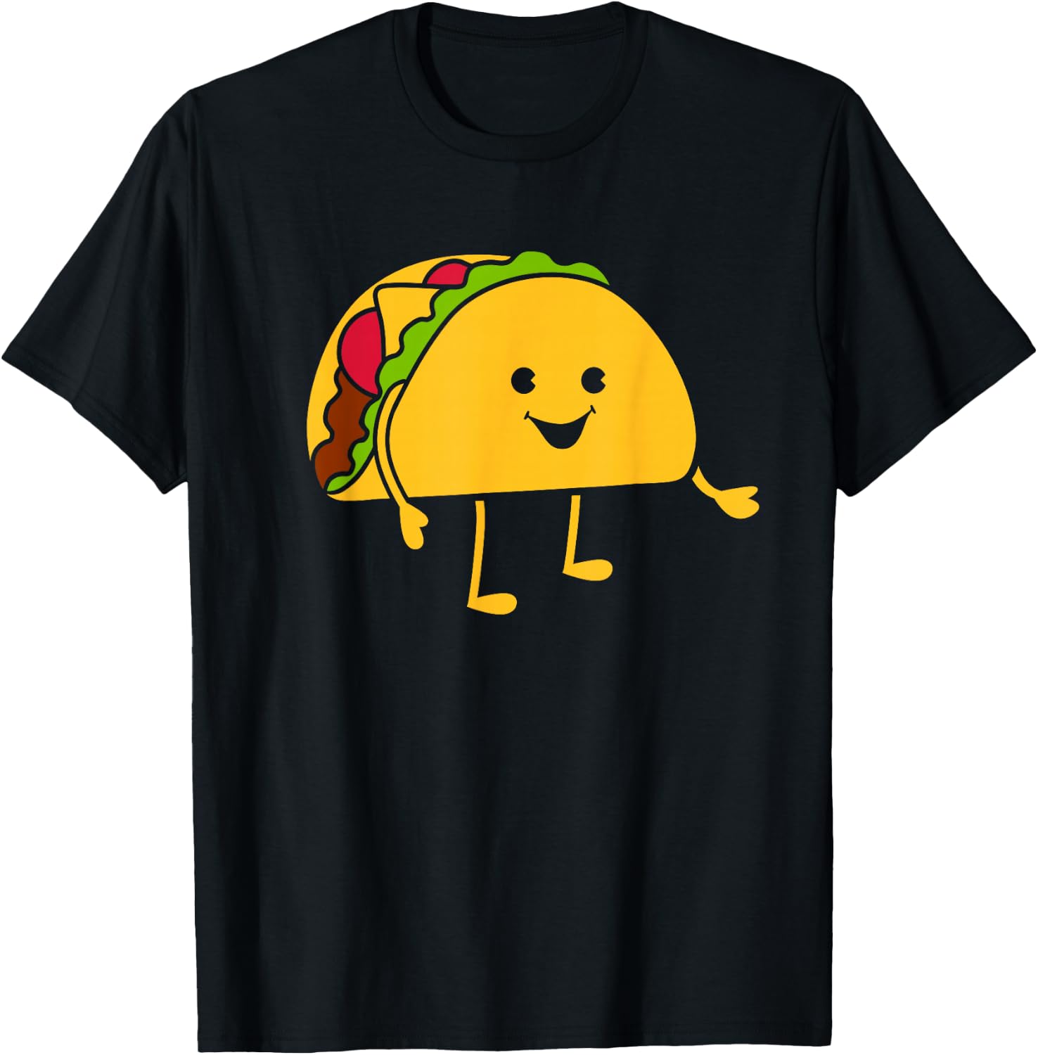 Funny Taco T-Shirt - T-Shirt | Black