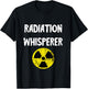 Radioactivity Whisper Nuclear Symbol Radiology Radiation T-Shirt - T-Shirt | Black