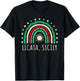 Licata Sicily, Italy Nice Rainbow Design T-Shirt - T-Shirt | Black
