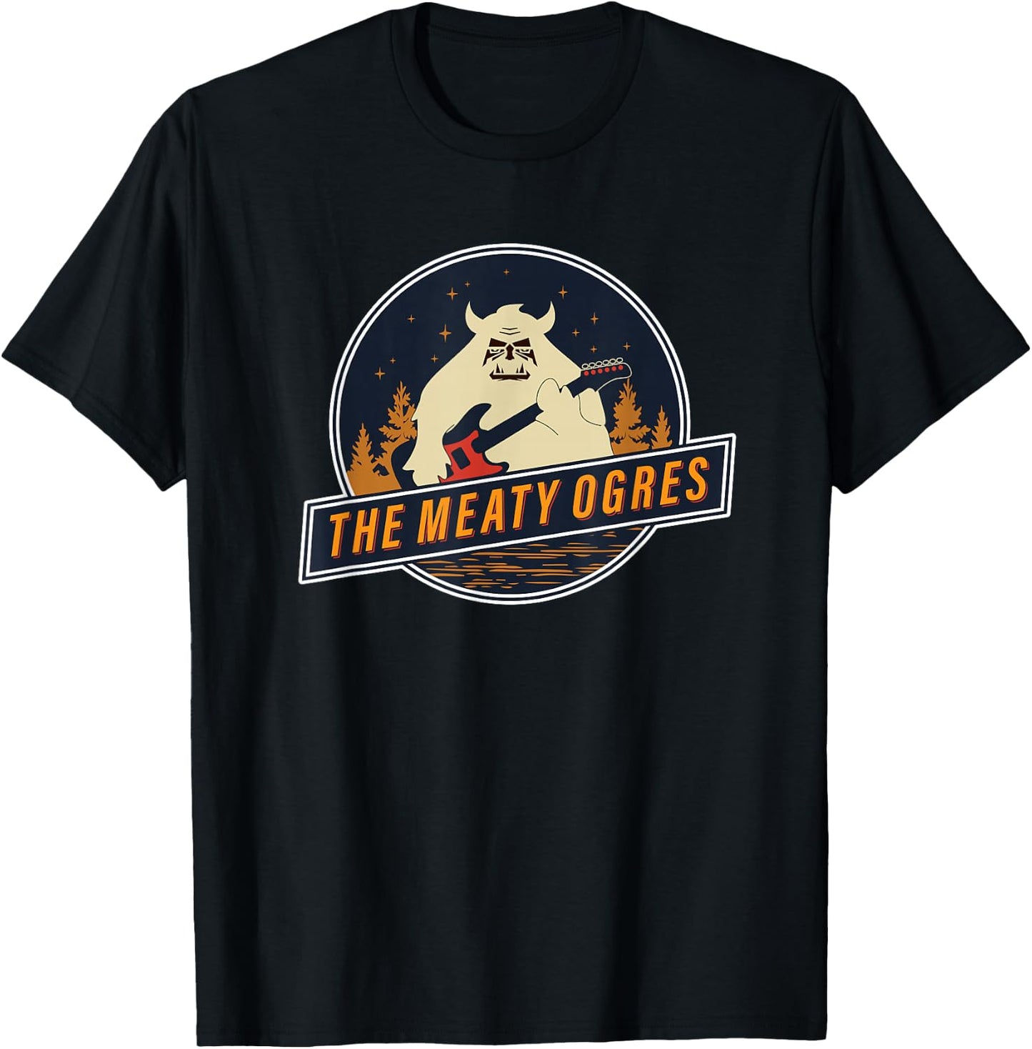 Meaty Ogres Logo T-Shirt - T-Shirt | Black