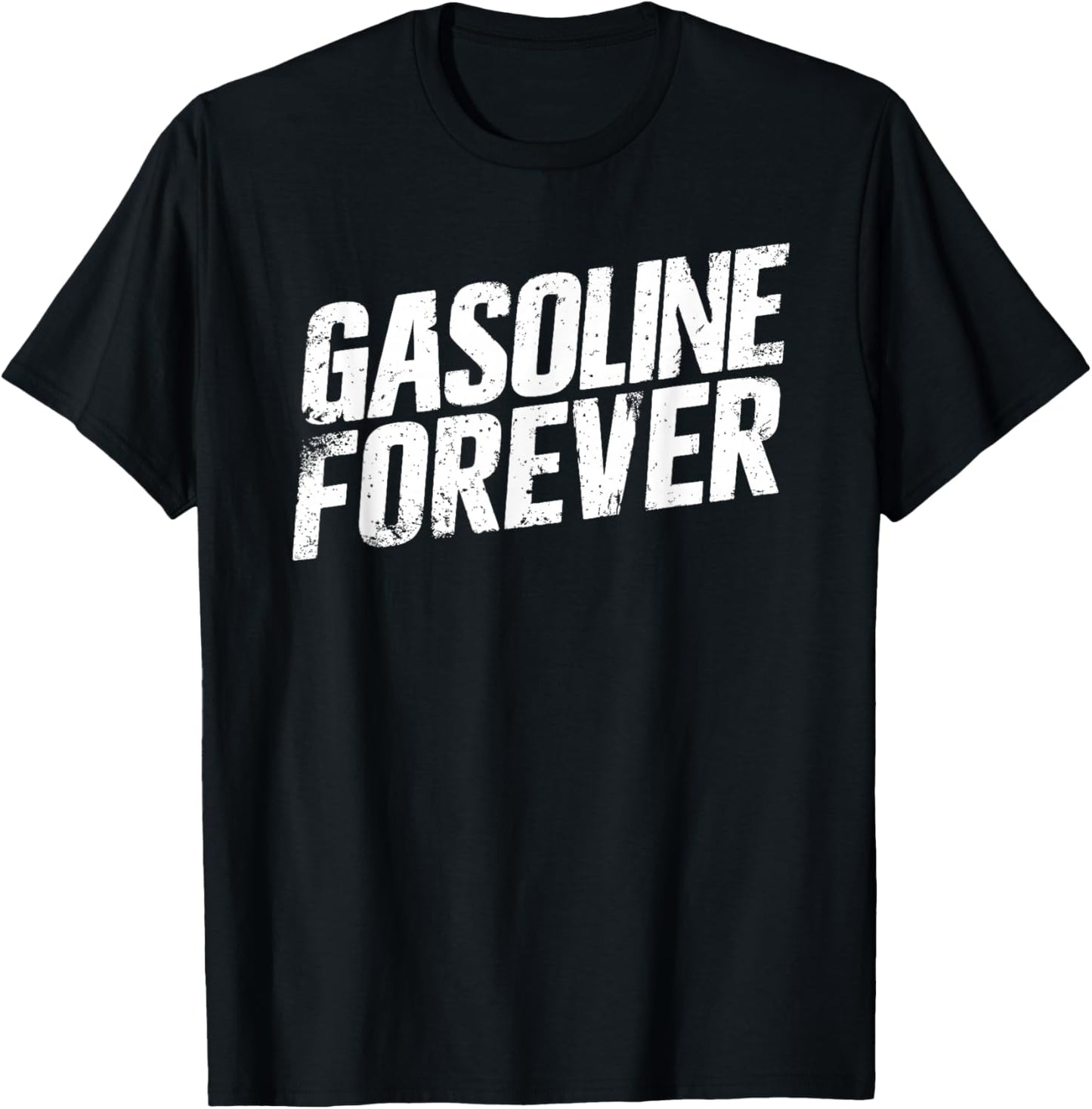 Funny Car - Gasoline Forever T-Shirt - T-Shirt | Black