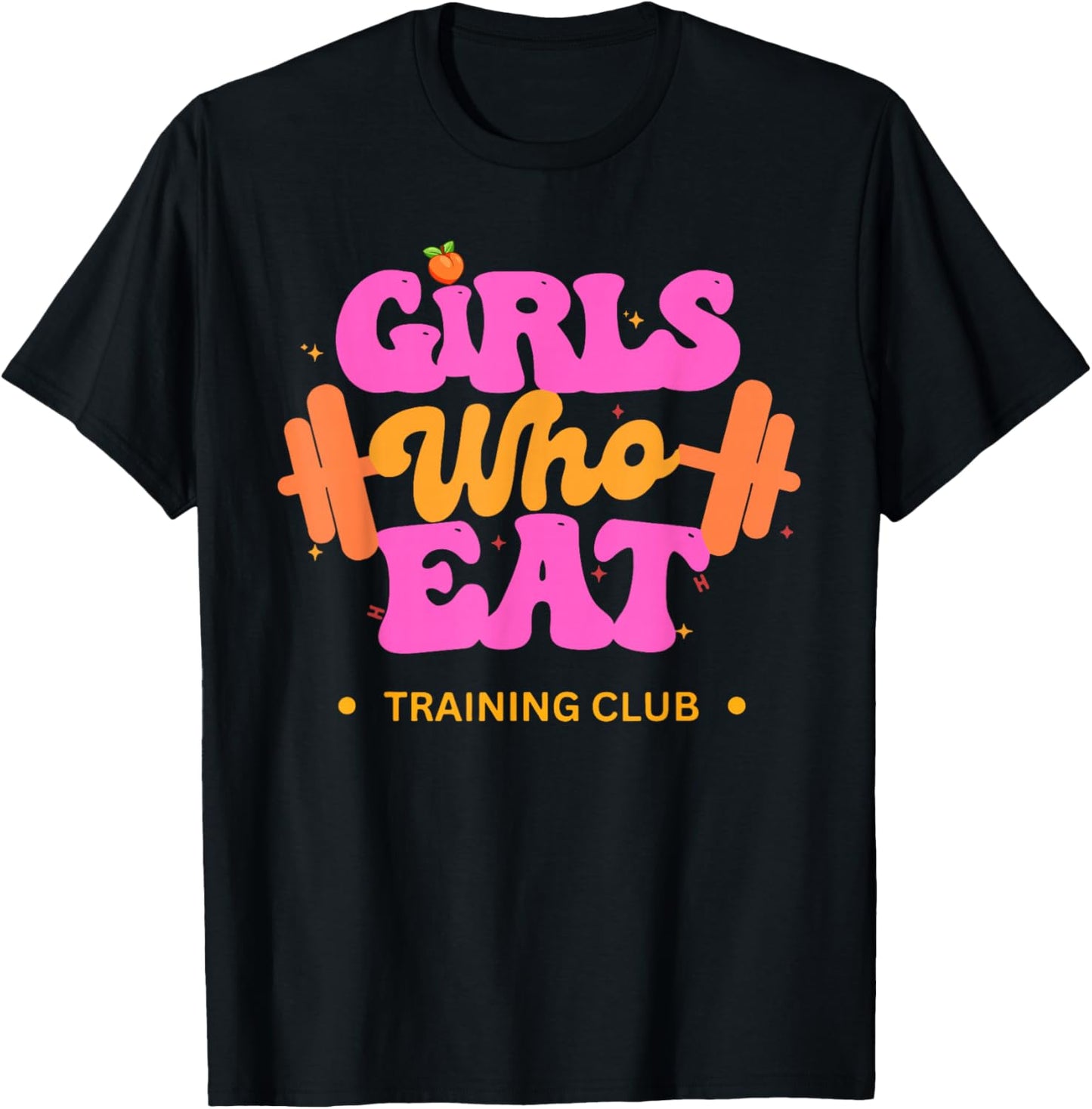 GIRLS Who EAT TRAINING CLUB T-Shirt - T-Shirt | Black