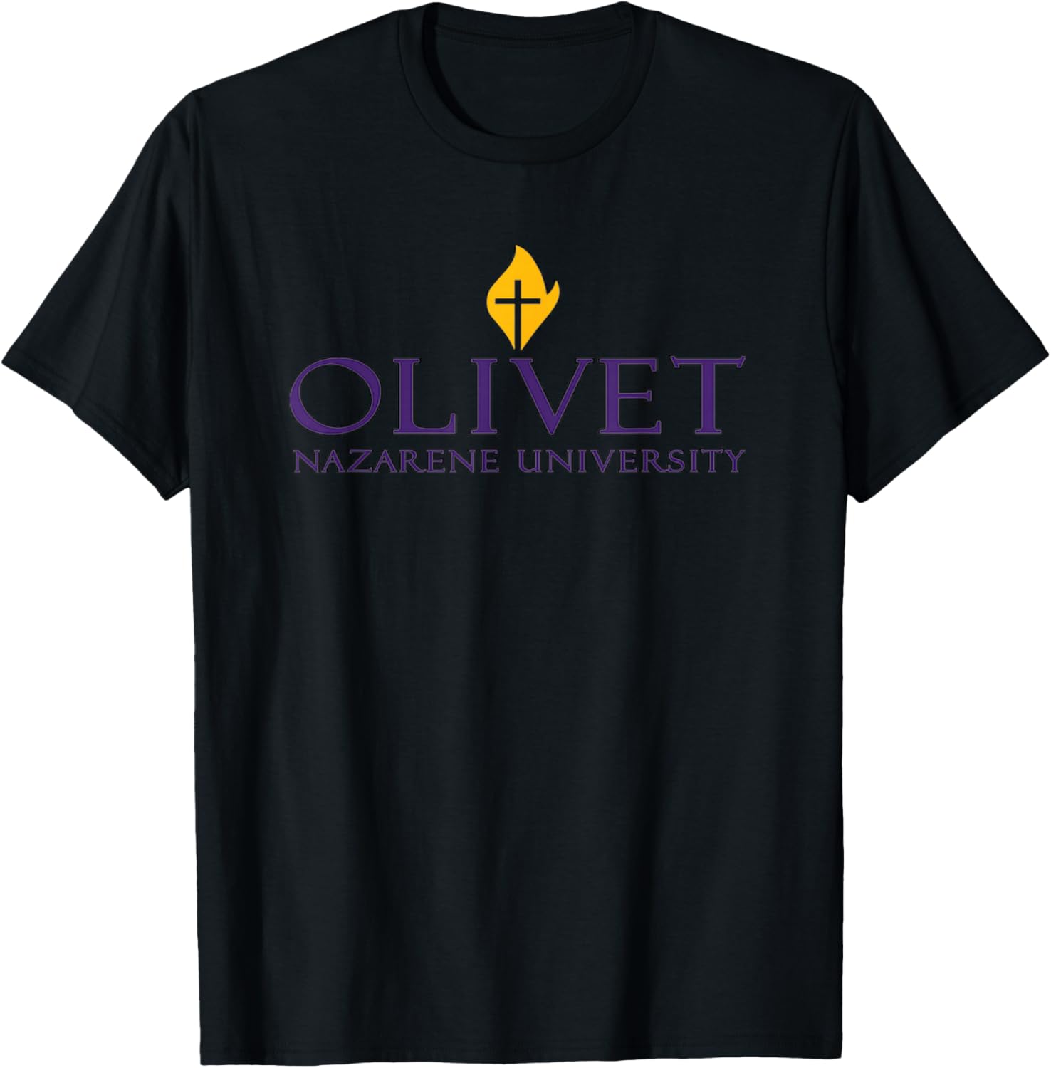 Olivet Nazarene University Tiger Pride 60914 T-Shirt - T-Shirt | Black