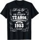 72nd Birthday gift in Spanish Regalo cumpleanos 72 T-Shirt - T-Shirt | Black