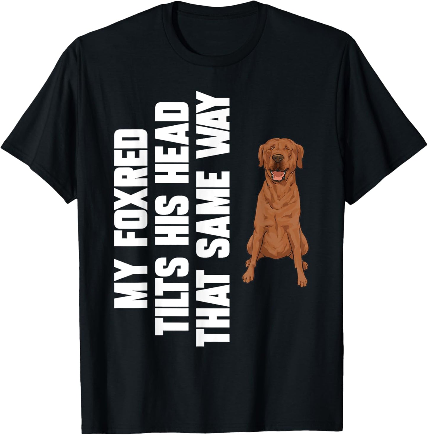 Fox Red Labrador Retriever Foxred Lab T-Shirt - T-Shirt | Black