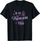 Disney Princess in My Princess Era Sassy Text Logo T-Shirt - T-Shirt | Black
