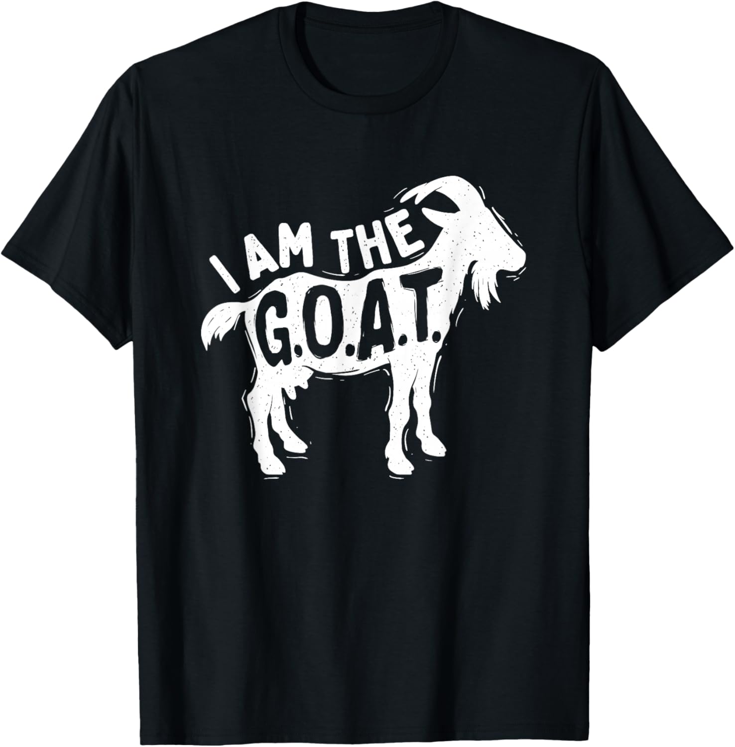 I Am The Goat - Farm Animal Lover Rancher Farmer Farming T-Shirt - T-Shirt | Black