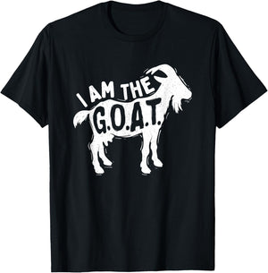 I Am The Goat - Farm Animal Lover Rancher Farmer Farming T-Shirt - T-Shirt | Black