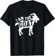 I Am The Goat - Farm Animal Lover Rancher Farmer Farming T-Shirt - T-Shirt | Black
