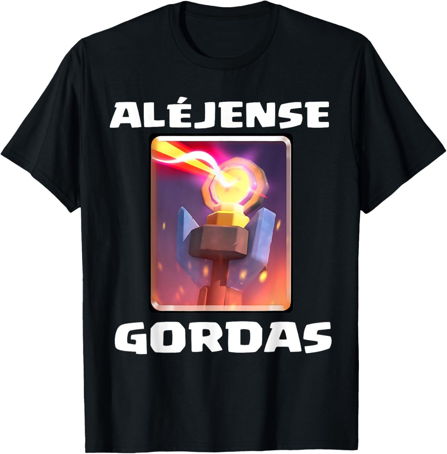 Alejense gordas playera T-Shirt - T-Shirt | Black