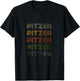 Love Heart Pitzer Grunge Vintage Style Black Pitzer T-Shirt - T-Shirt | Black