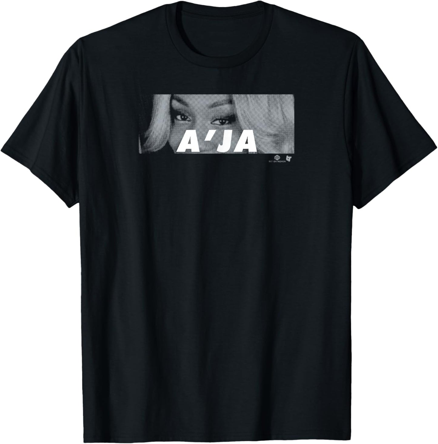 A'ja Wilson - A'ja Eyes - Las Vegas Basketball T-Shirt - T-Shirt | Black