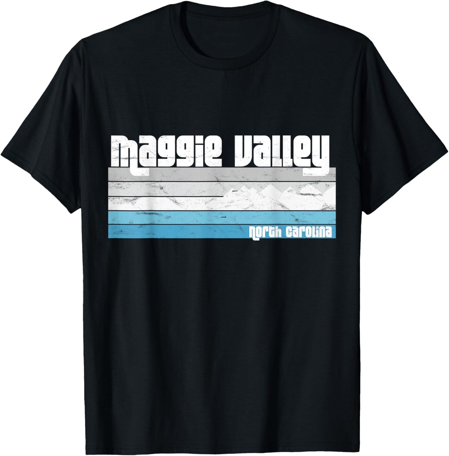 Maggie Valley North Carolina Blue Ridge Mountains NC T-Shirt - T-Shirt | Black